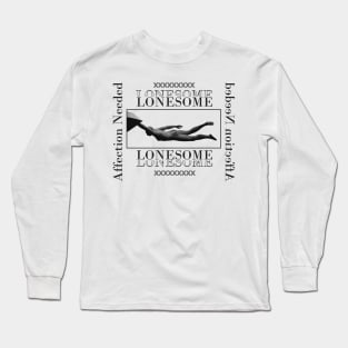 Lonesome Streetwear Design T-shirt Long Sleeve T-Shirt